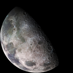 Earth's Moon. Image by NASA