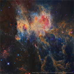 Deep space image by Francesco Antonucci for NASA