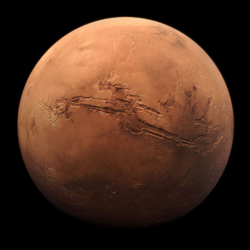 The Planet Mars, image courtesy of NASA